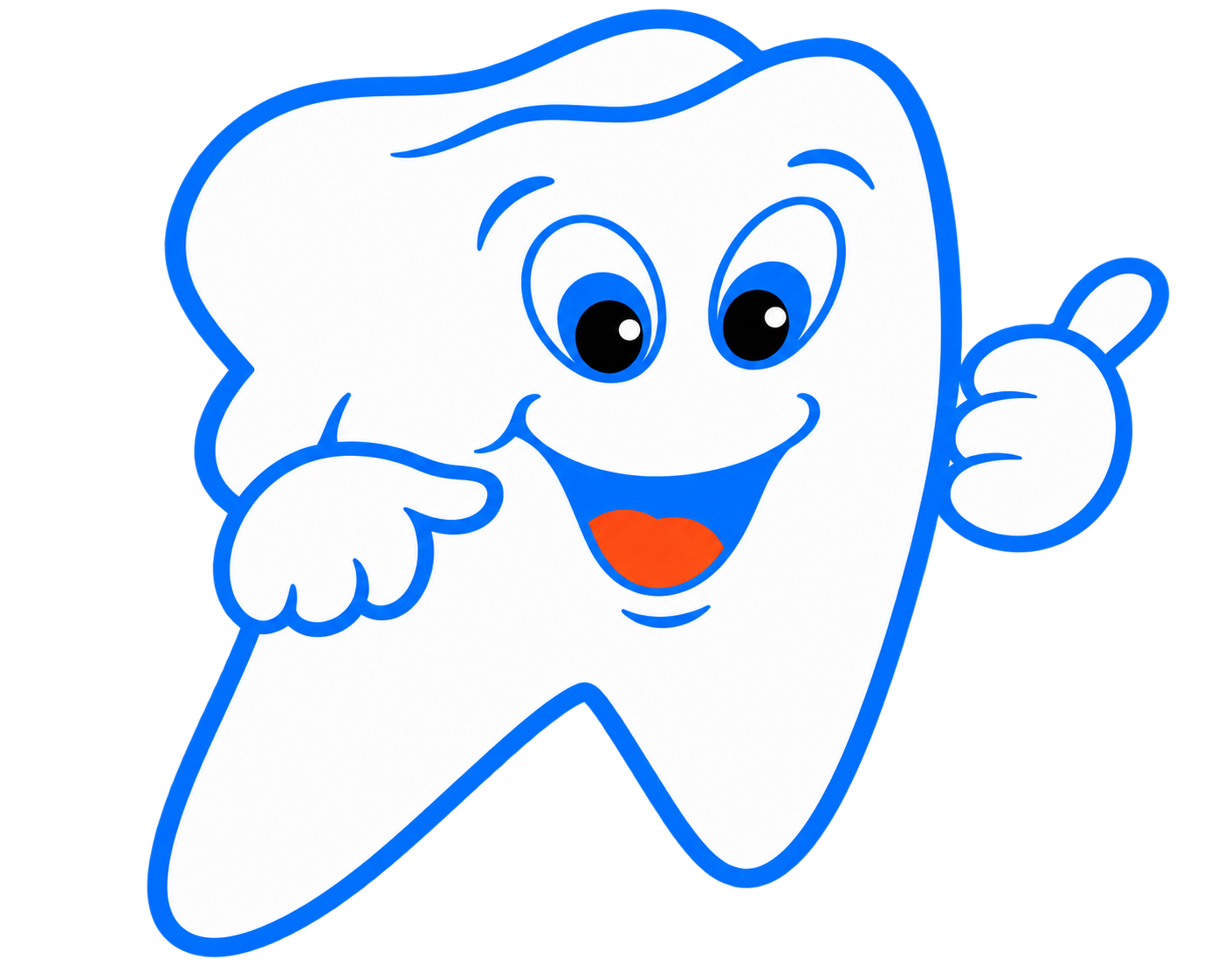Smile Dental Care mascot logo